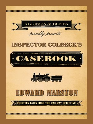 cover image of Inspector Colbeck's Casebook